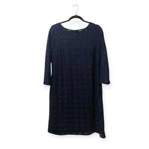 Dressbarn Deep Blue Lace Dress